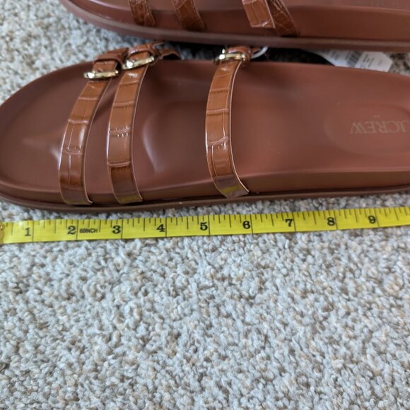 NWT J Crew Sandals, women's size 12 - Picture 6 of 7